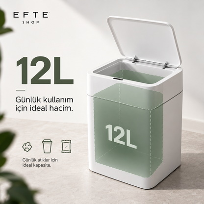 Akıllı Sensörlü Çöp Kovası