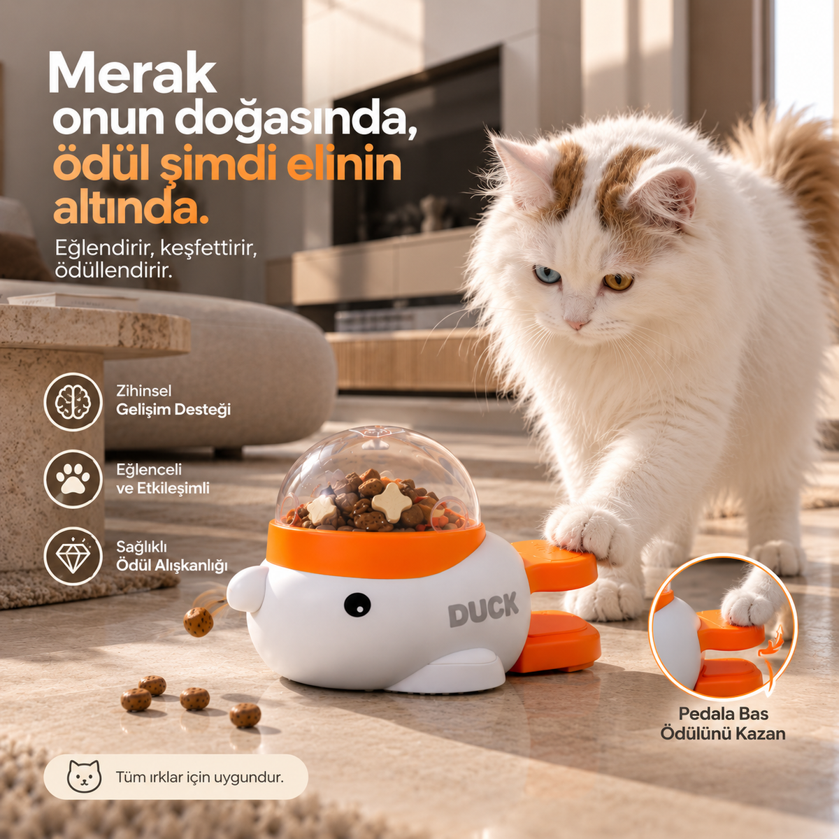 Köpek Kedi Eğitim ve Ödül Oyuncağı